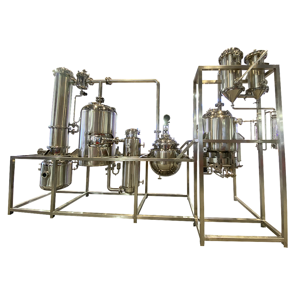 化工制藥食品小型實(shí)驗(yàn)室多功能提取、濃縮、醇沉、回收機(jī)組